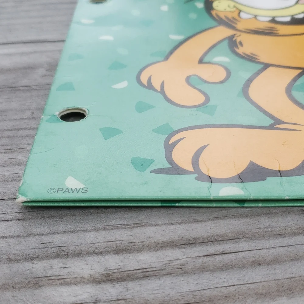 Vintage Folder Garfield the cat Well Duh!